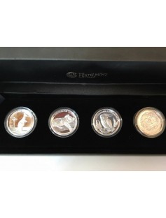 Australia 2012 4x1$ Australian High Relief Coin Collection 4x1oz Silver Coin Set