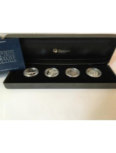 Australia 2012 4x1$ Australian High Relief Coin Collection 4x1oz Silver Coin Set