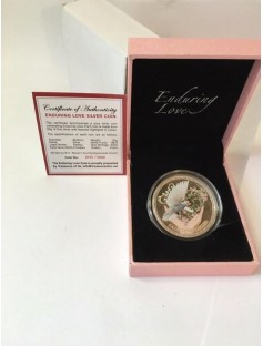 Tokelau 2012 5$ Enduring Love 20 Grams 999 Silver Coin Very Limited