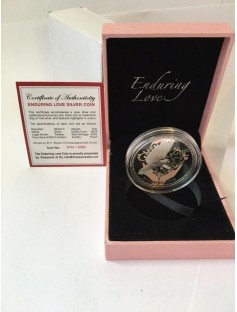 Tokelau 2012 5$ Enduring Love 20 Grams 999 Silver Coin Very Limited