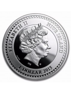 Niue 2015 $1 The World of Your Soul - Faith Proof Silver Coin