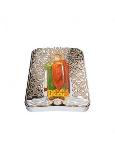 Niue 2014 $2 Orthodox Shrines Vladimir the Great 1 Oz Silver Coin Convex Shape