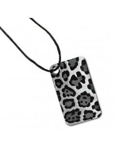 PAMP Icons Suisse 20 Gram 999 Silver Pendant Suisse ingot Leopard Skin