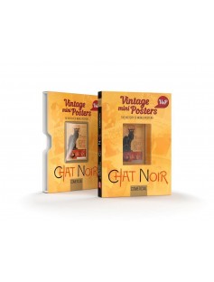 Niue 2015 $1 Vintage Mini Posters - Le Chat Noir Limited 1/2 Oz Silver Coin