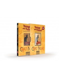 Niue 2015 $1 Vintage Mini Posters - Le Chat Noir Limited 1/2 Oz Silver Coin