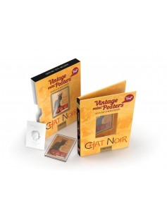 Niue 2015 $1 Vintage Mini Posters - Le Chat Noir Limited 1/2 Oz Silver Coin