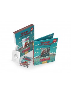 Niue 2015 $1 Vintage Mini Posters - Visit Canada Limited 1/2 Oz Silver Coin