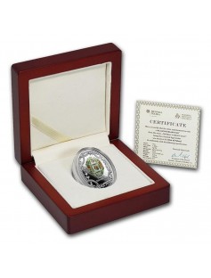 Niue 2015 $1 Imperial Fabergé Eggs 15th Anniversary Egg 16.81g Silver Coin