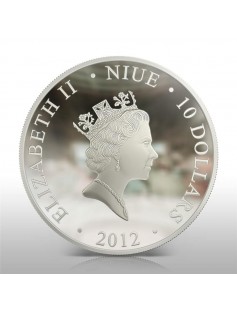 Niue 2012 10$ icon The Last Supper 5 Oz Silver Coin MINTAGE 500 ONLY