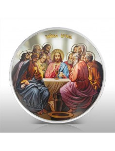 Niue 2012 10$ icon The Last Supper 5 Oz Silver Coin MINTAGE 500 ONLY