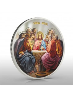 Niue 2012 10$ icon The Last Supper 5 Oz Silver Coin MINTAGE 500 ONLY