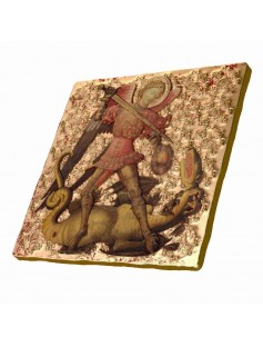 Niue 2015 2$ World Heritage St. Michael 1 Oz Gilded Silver Coin