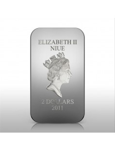 Niue 2011 2$ dollars Icon Holy Trinity 1 Oz .999 Silver coin SOLD OUT OF MINT