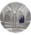 Palau 2017 $50 TIFFANY ART Wells Cathedral 1 Kg 999 Silver Coin