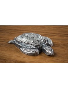 2017 Palau Sea Turtle 45 g Silver Antiqued $10 Coin