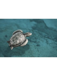 2017 Palau Sea Turtle 45 g Silver Antiqued $10 Coin