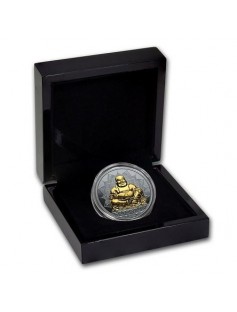 Palau 2017 $10 Laughing Buddha 2oz Silver Proof Coin 