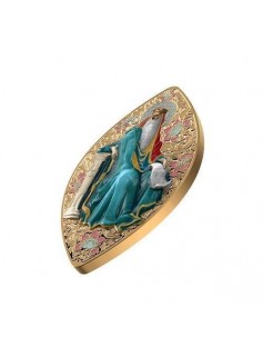 Niue 2014 $2 World Heritage - Solomon 1 Oz Silver Coin Gilded