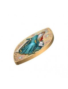 Niue 2014 $2 World Heritage - Solomon 1 Oz Silver Coin Gilded