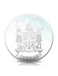 Fiji 2013 Super Cat IV Siamese Dogs & Cats 1 Oz Proof Silver Coin