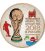 2018 Russia 3 Rubles FIFA World Cup in Kaliningrad 1 oz Silver Coin