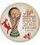 2018 Russia 3 Rubles FIFA World Cup in Saransk 1 oz Silver Coin