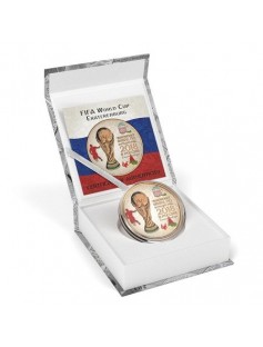 2018 Russia 3 Rubles FIFA World Cup in Ekaterinburg 1 oz Silver Coin