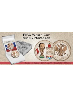 2018 Russia 3 Rubles FIFA World Cup in Sochi 1oz Silver Coin PRESALE