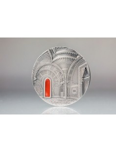 Palau 2018 Tiffany Art -  Orientalism Castle of Sammezzano 2 Oz silver coin