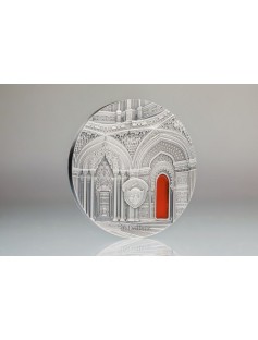 Palau 2018 Tiffany Art -  Orientalism Castle of Sammezzano 2 Oz silver coin