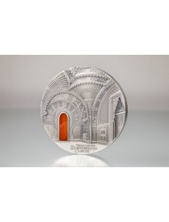 Palau 2018 Tiffany Art -  Orientalism Castle of Sammezzano 1 kg silver coin