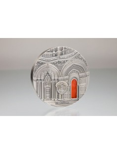 Palau 2018 Tiffany Art -  Orientalism Castle of Sammezzano 1 kg silver coin