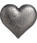 Palau 2018 5 Dollars Silver Heart 1 OZ silver coin