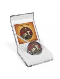 Russia 2009 St.George and the Dragon ICE 1oz silver coin