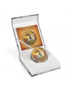 Russia 2009 St.George and the Dragon ICON 1oz silver coin