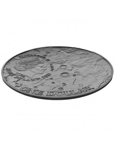 Niue 2018 $1 Solar System - Vesta NWA 4664 Meteorite 1 Oz Antique Silver Coin