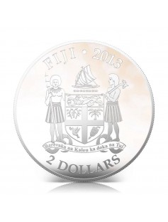 Fiji 2013 My Best Friend IV English Cocker Spaniel Dogs & Cats 1 Oz Silver Coin