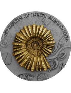 Niue 2018 $2 Evolution of Earth - Ammonoidea 2 Oz High Relief Silver Coin