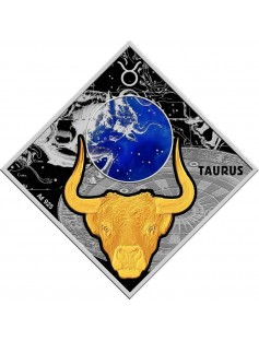 CANCER Zodiac Signs Silver Coin 100 Denars Macedonia 2018 