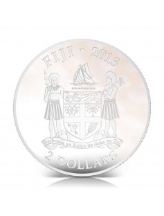 Fiji 2013 Fluffy Cat IV Birman Sacred Cat Dogs & Cats 1 Oz Proof Silver Coin