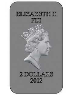 Fiji 2012 2$ icon Rejois O God's Bride High Relief 1Oz Silver Coin CONVEX SHAPE