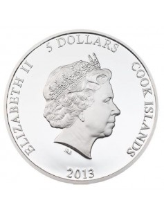 Cook Islands 2013 Cartoon Soyuzmultfilm Puk! Puk! 1oz Silver Coin LIMIT *1000*
