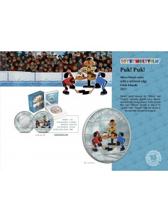 Cook Islands 2013 Cartoon Soyuzmultfilm Puk! Puk! 1oz Silver Coin LIMIT *1000*