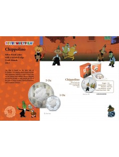 Cook Islands 2013 Cartoon Soyuzmultfilm Chipolino 1oz Silver Coin MINTAGE *1000*