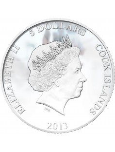 Cook Islands 2013 Cartoon Soyuzmultfilm Chipolino 1oz Silver Coin MINTAGE *1000*