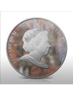 Cook Islands 2011 25$ cartoon Karlsson on the Roof 5Oz Silver Coin Mintage*500**