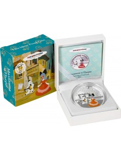 Cook Islands 2012 5$ Adventures of Buratino 1Oz Malvina & Piero Pinocchio